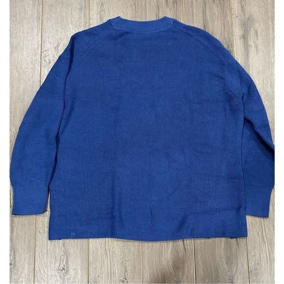 Lululemon Merino Wool-Blend Ribbed Crewneck Sweater  sz 12 - Picture 2 of 5